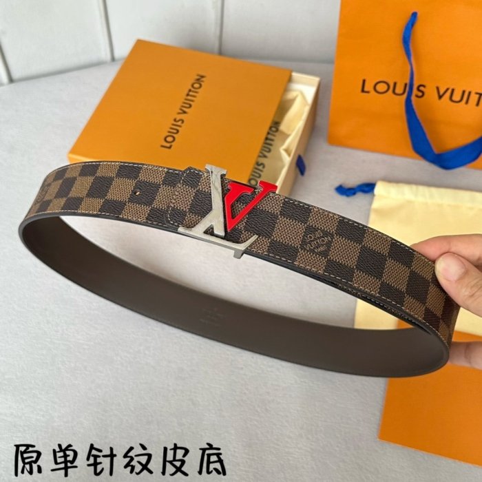 Belt leather 4 cm