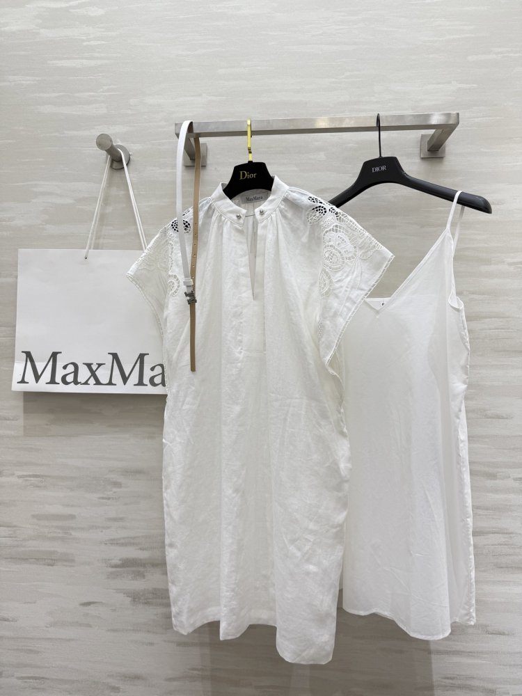 Роскошное льняное платье фото 7