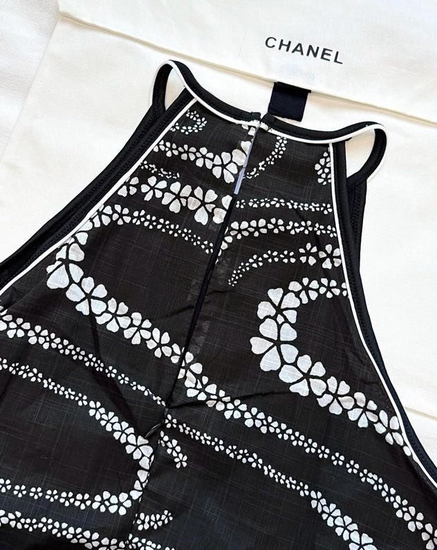 Пляжное платье макси без рукавов Chanel 25M фото 5