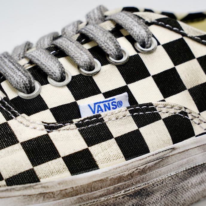 Sneakers VANS VAULT OG OLD SKOOL LX STRESSED - BLACK фото 4