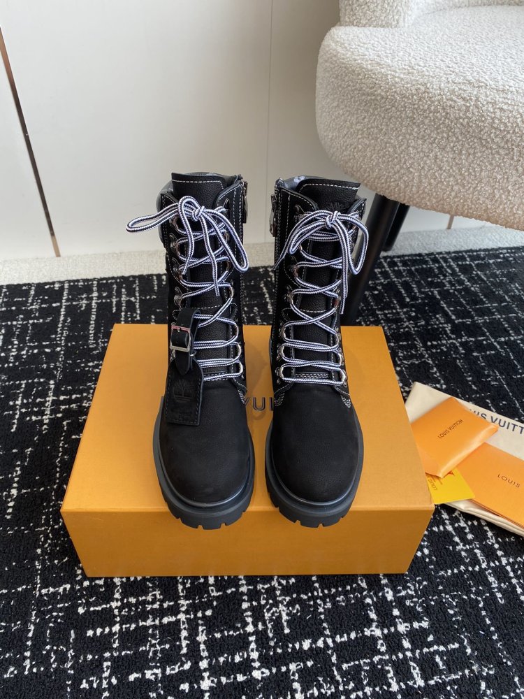 Ботинки женские Louis Vuitton x Timberland