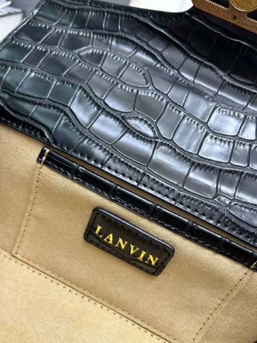 Сумка LANVIN Pencil Cat 27 см кожаная фото 8
