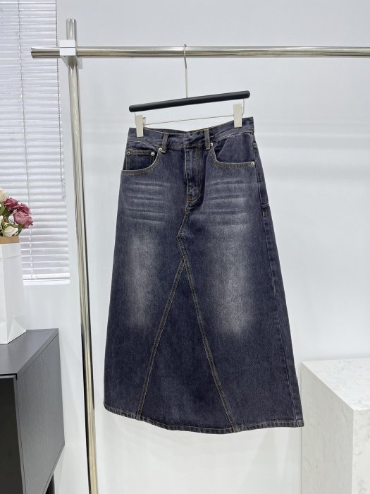 Skirt denim