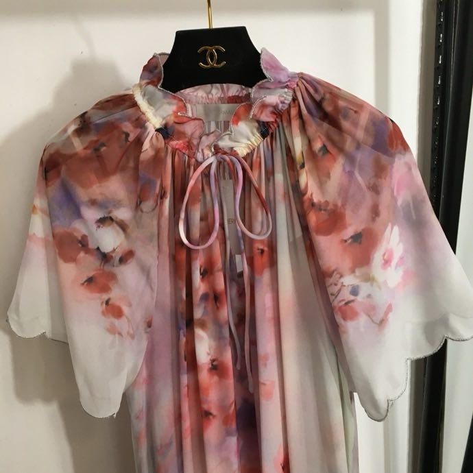 Платье с цветочным принтом фото 6