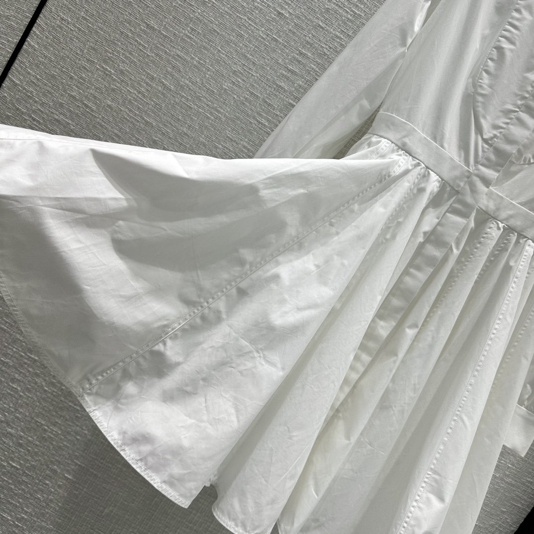 Плаття, Сукня сорочка з коміром стійкою біле фото 6