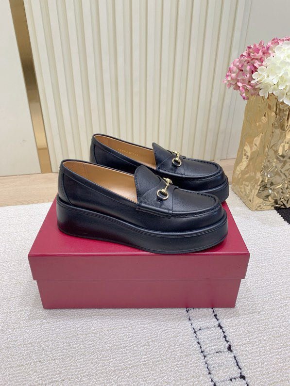 Лоферы женские на платформе фото 2