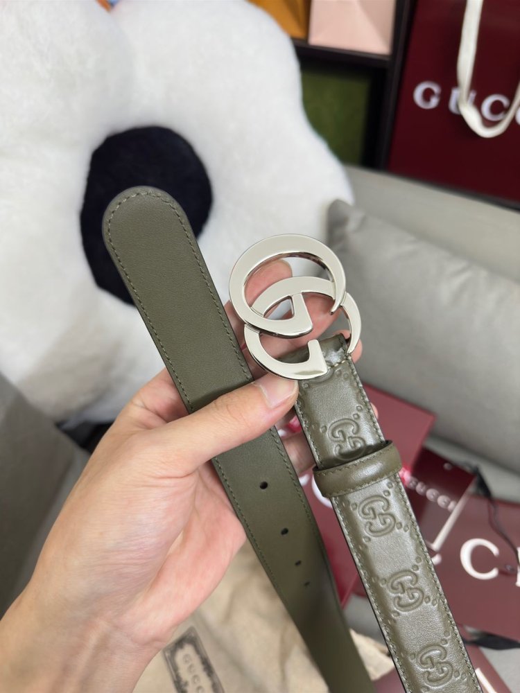 Belt leather 30 mm фото 7