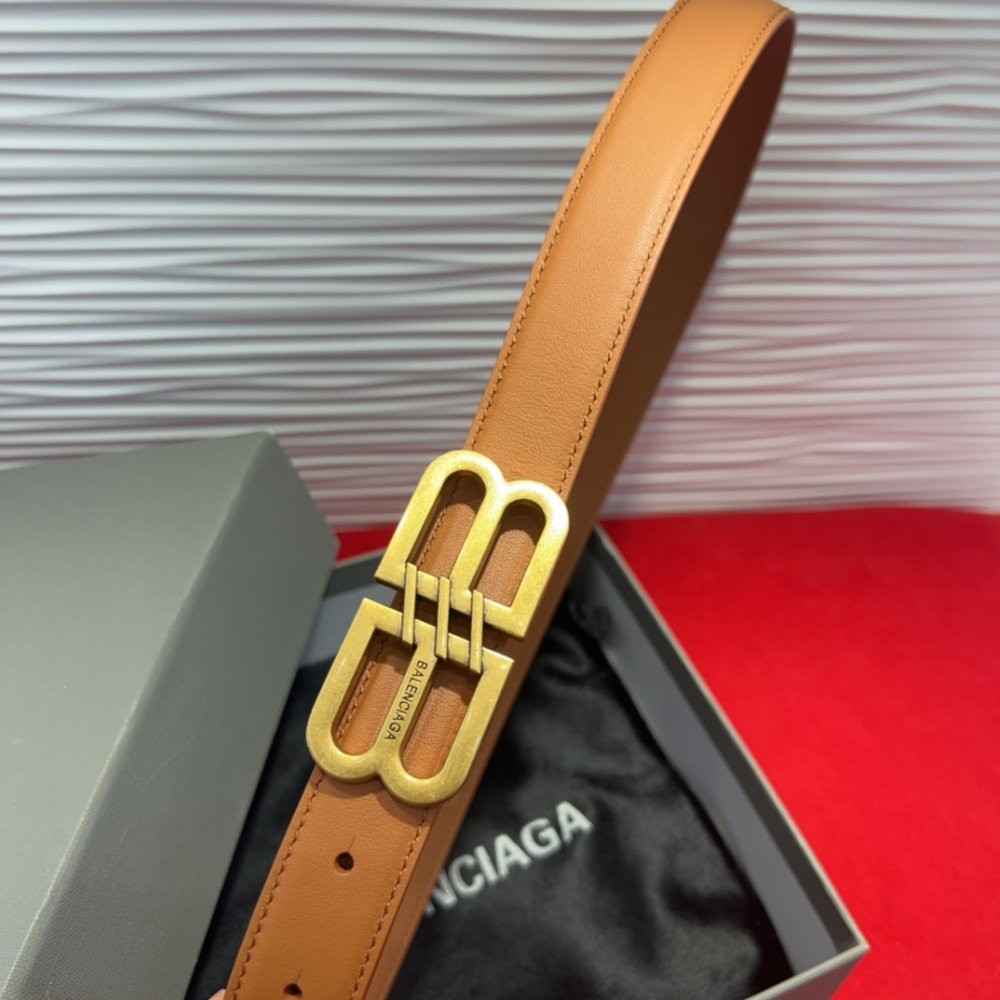 Belt leather 25 mm фото 2