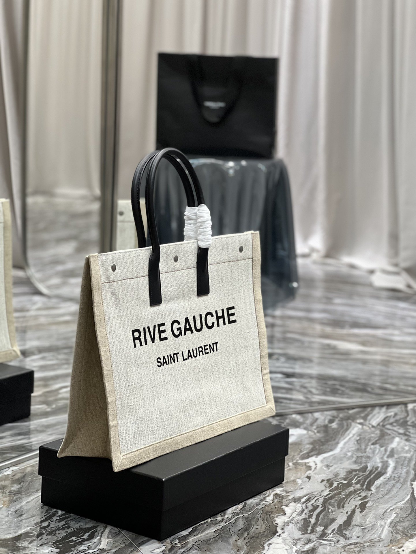 Сумка Rive Gauche Tote Bag 48 см фото 3