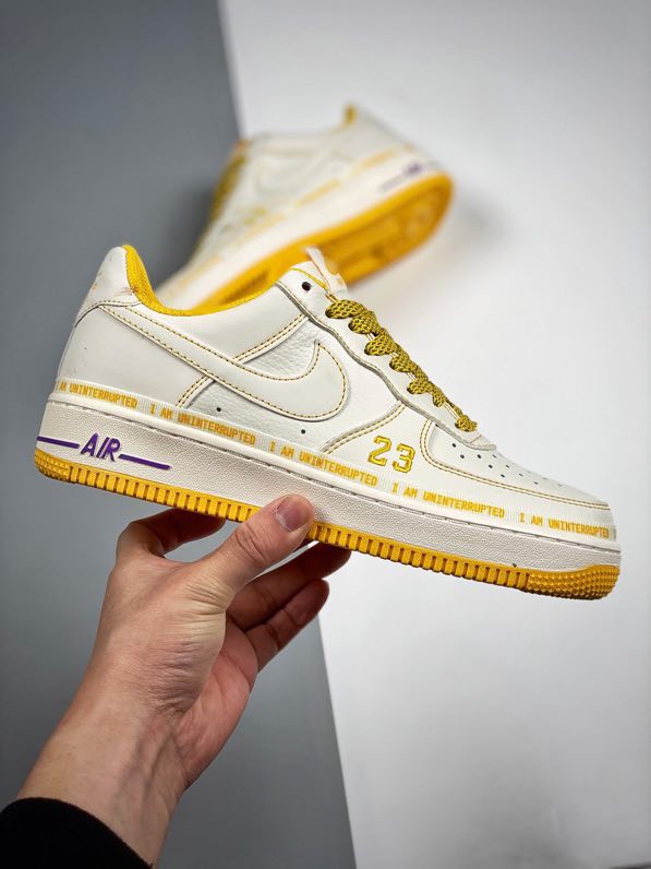 Кроссовки Air Force 1 07 Low DW8802-605 Rice White Yellow фото 4