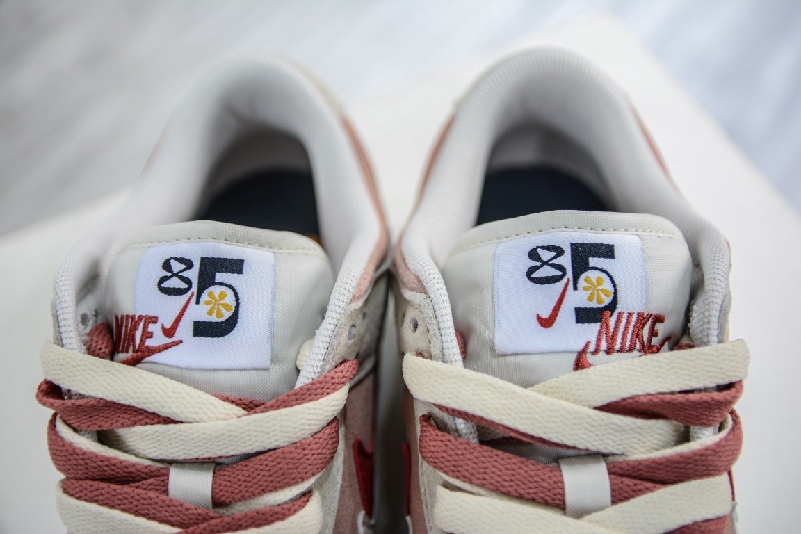 Кроссовки Dunk Low SE 85 Double Swoosh Sail Orange фото 8