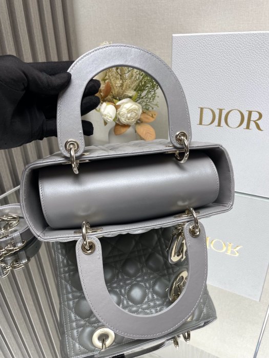 A bag women's Lady Dior 24 cm фото 7