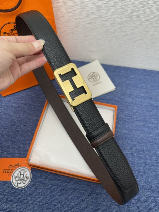 Belt leather 3.5 cm