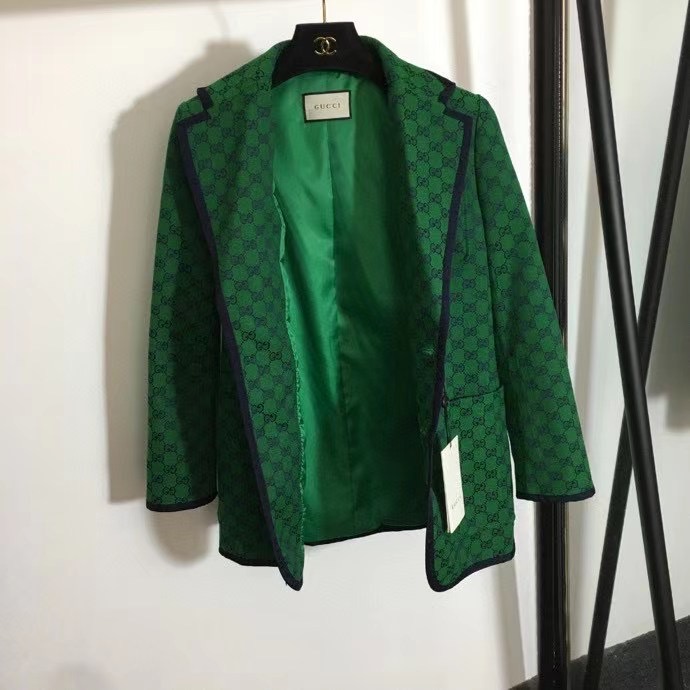 A jacket female green фото 2