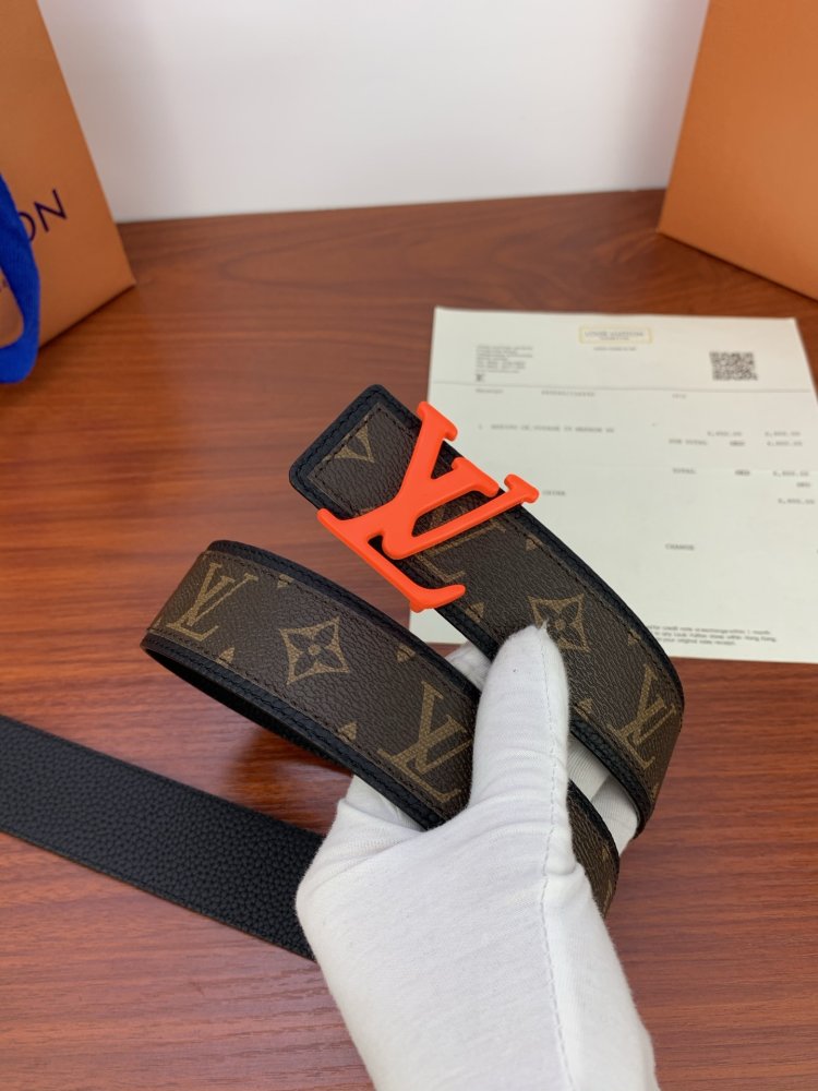 Belt leather 35 mm фото 7