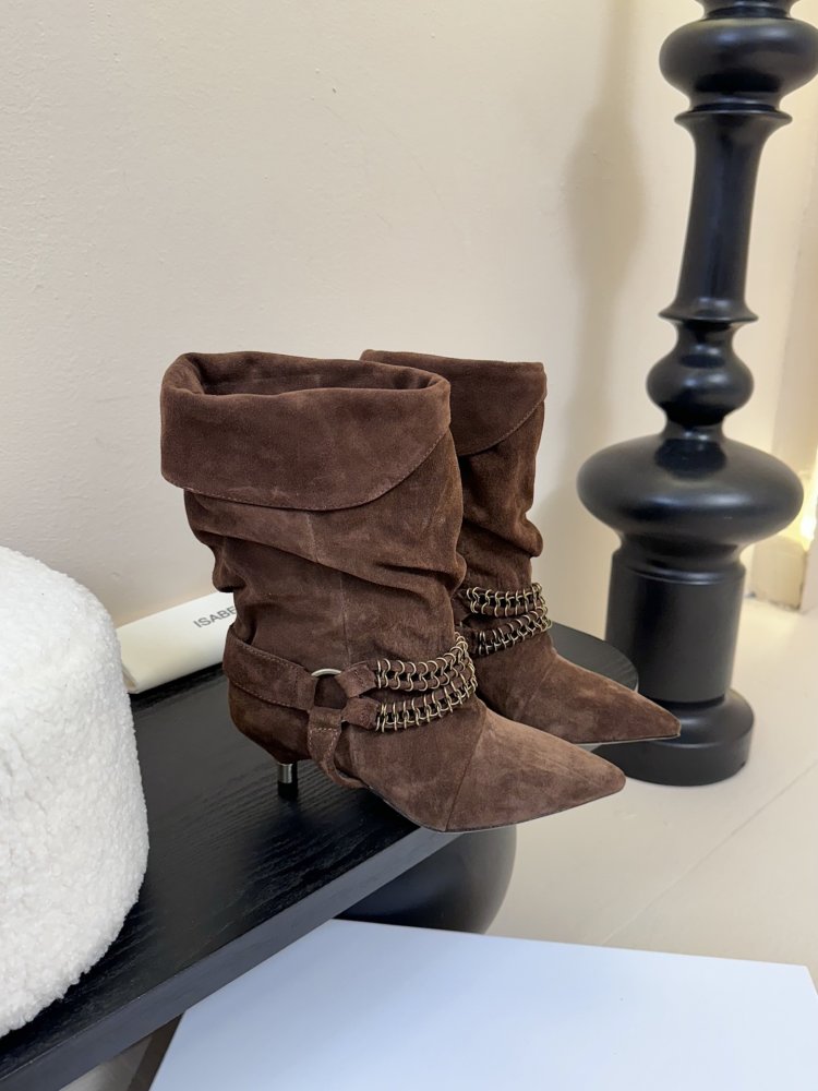 Чоботи шкіряні жіночі фото 3