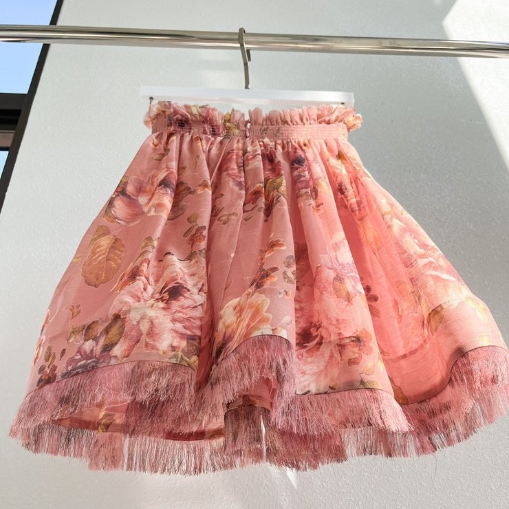 Skirt silk-linen фото 8