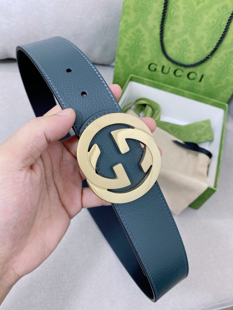 Ремень кожаный 40 мм фото 4