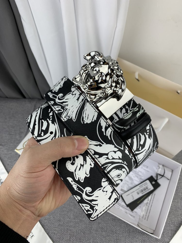 Belt leather 40 mm фото 6