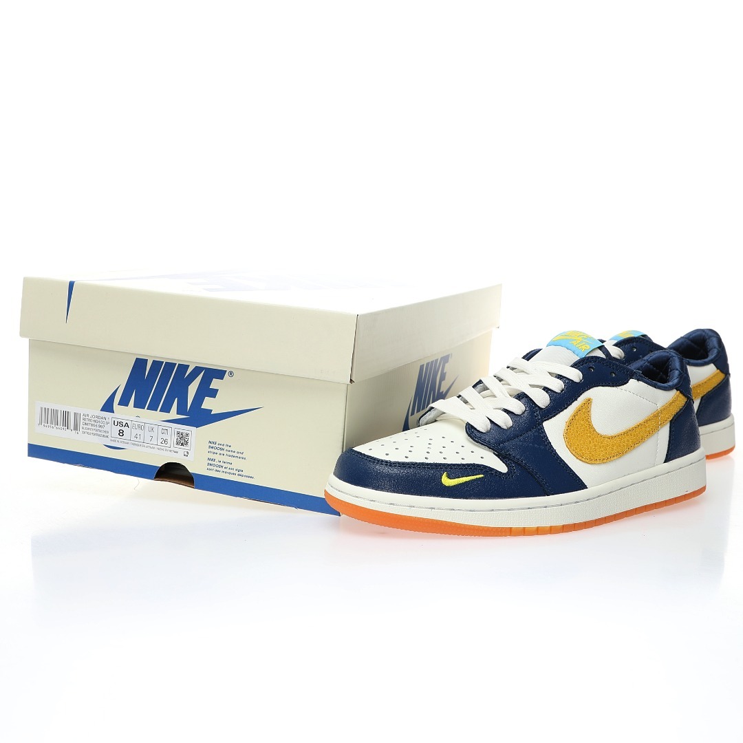 Кроссовки Air Jordan 1 Retro Low OG DM7866-997 фото 9