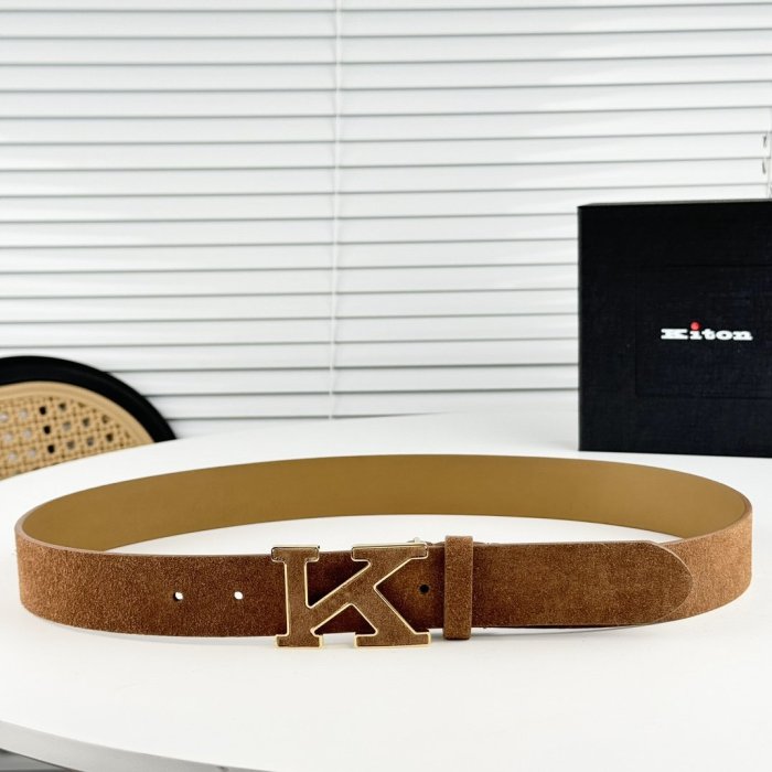 Belt leather 3.5 cm