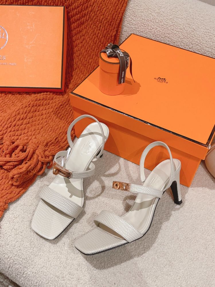 Босоножки Hermes Glamour на каблуке 7.5 см фото 2