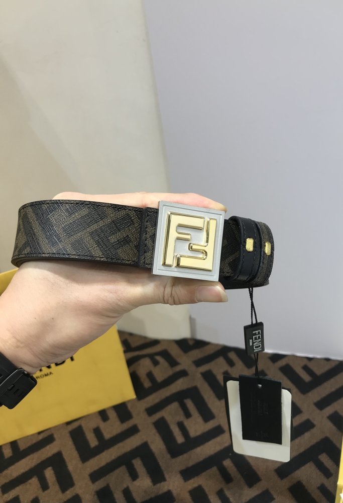 Belt leather 35 mm