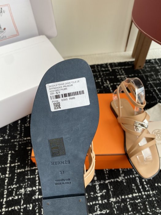 Босоножки Hermes Kelly фото 9