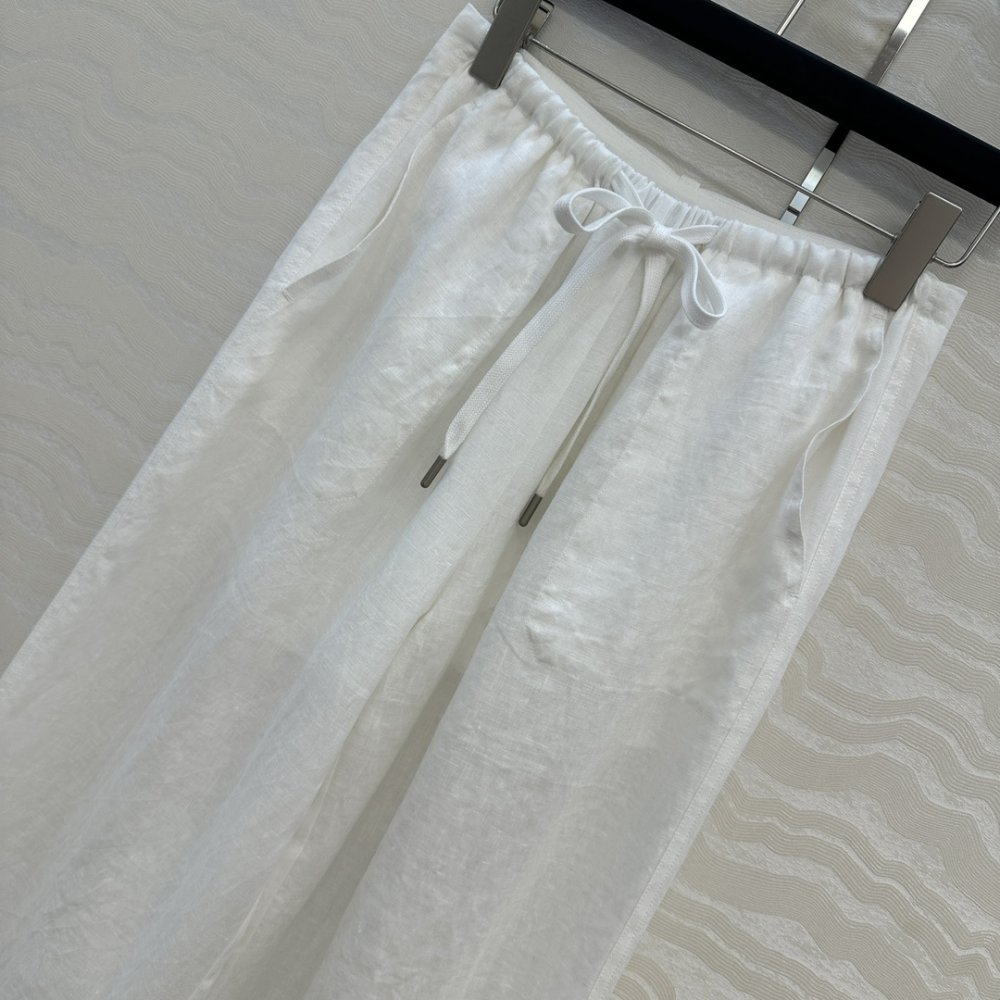 Лляні жіночі брюки фото 2