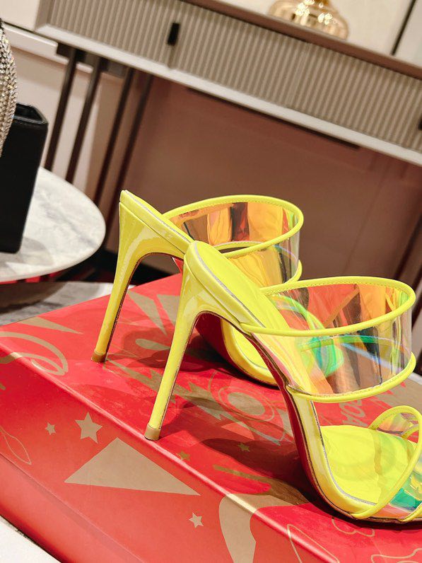 Sandals The Just Loubi yellow фото 8