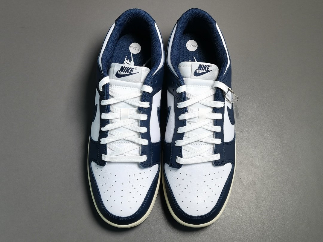 Кроссовки Dunk Low Vintage Navy - DD1503-115 фото 4