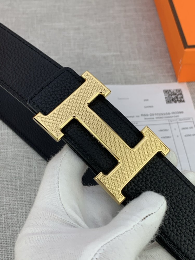 Belt leather 38 mm фото 3