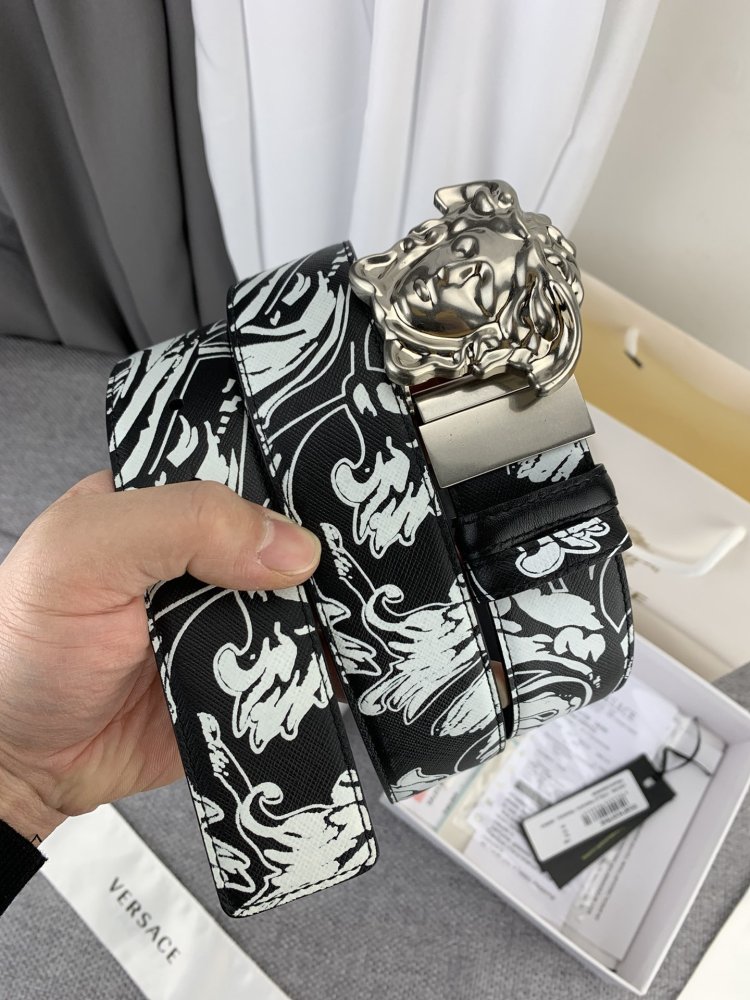 Belt leather 40 mm фото 3