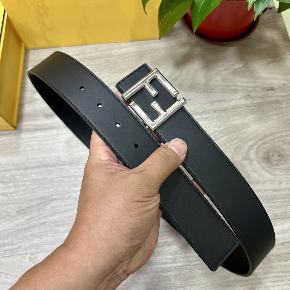 Ремень кожаный 40 мм фото 2