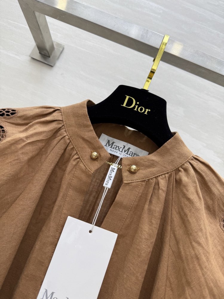 Роскошное льняное платье фото 9