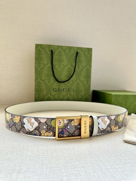 Belt leather 3.8 cm GUCCI GG Marmont