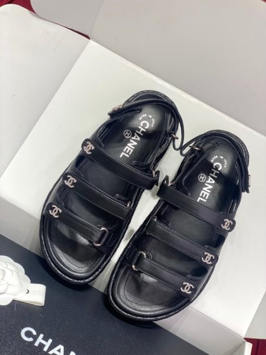 Sandals leather women's фото 4