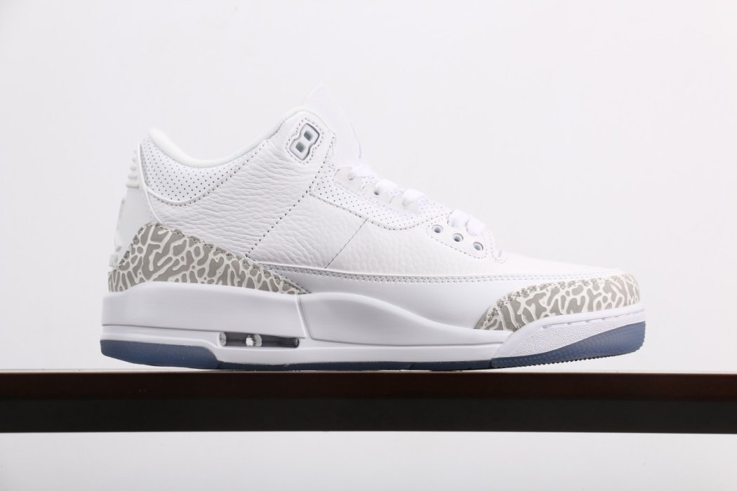 Sneakers Air Jordan 3 Retro Pure White фото 2