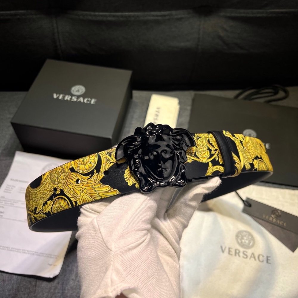 Belt leather 40 mm фото 3