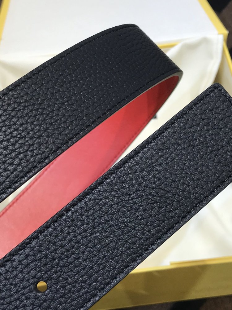 Ремень кожаный 35 мм фото 3