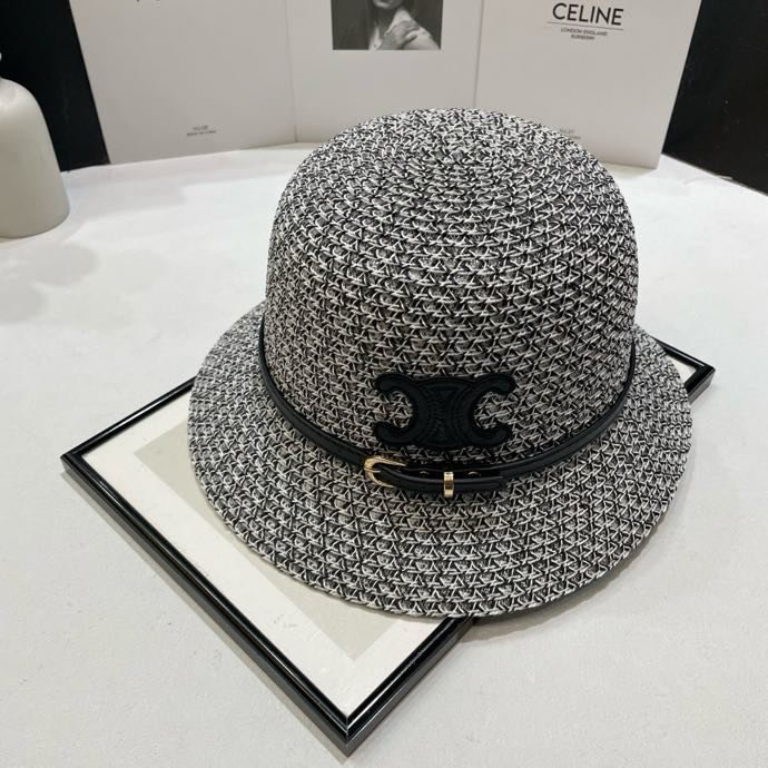 Шляпа соломенная женская фото 5