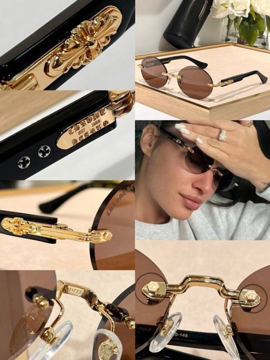 Очки солнцезащитные Chrome Hearts DEEPIII фото 9