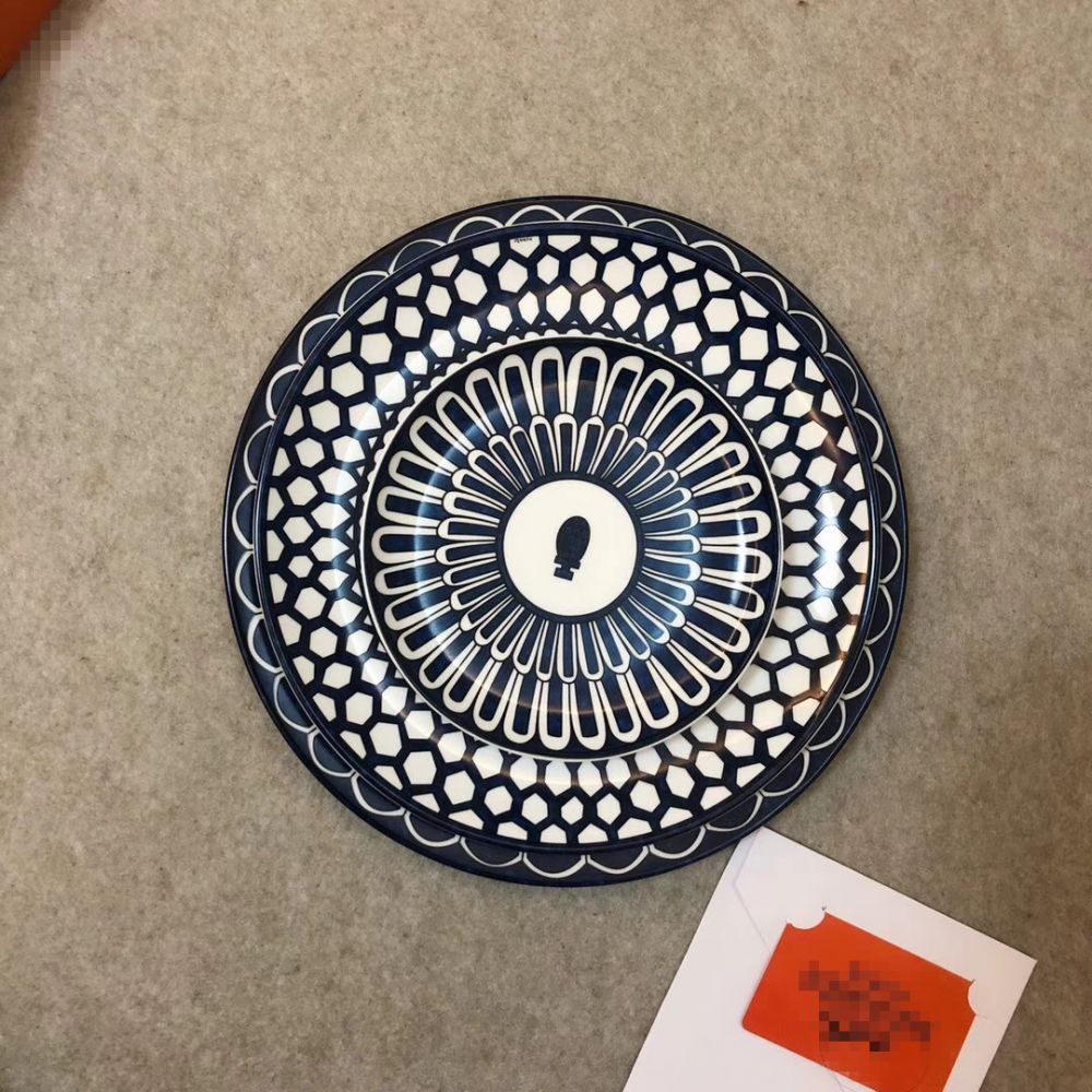 Набор посуды Exotic Blue Series из 53 элементов, фарфор фото 4