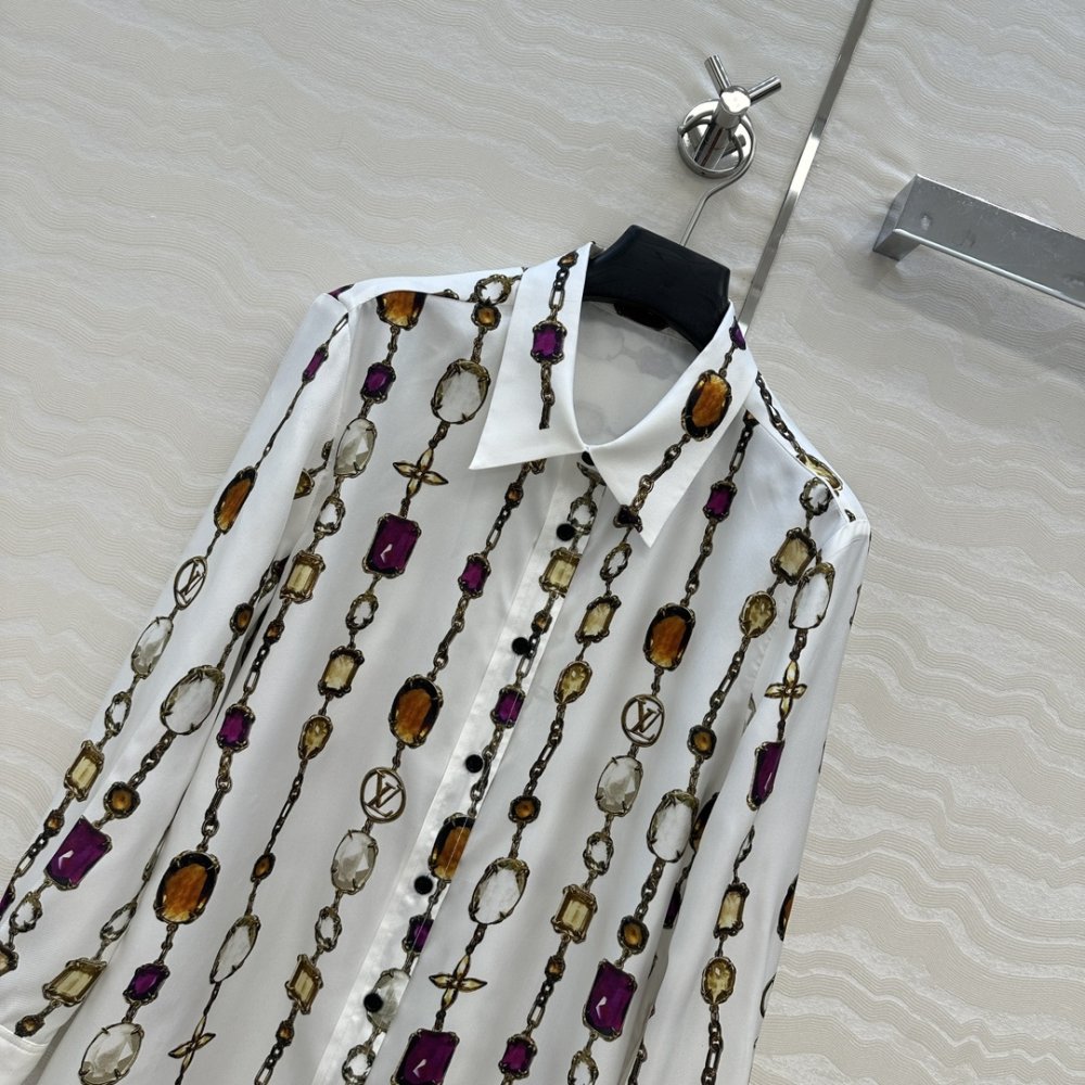 Рубашка шелковая женская фото 2