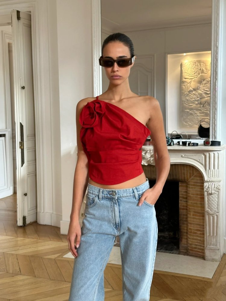 Лляної комбінезон фото 4