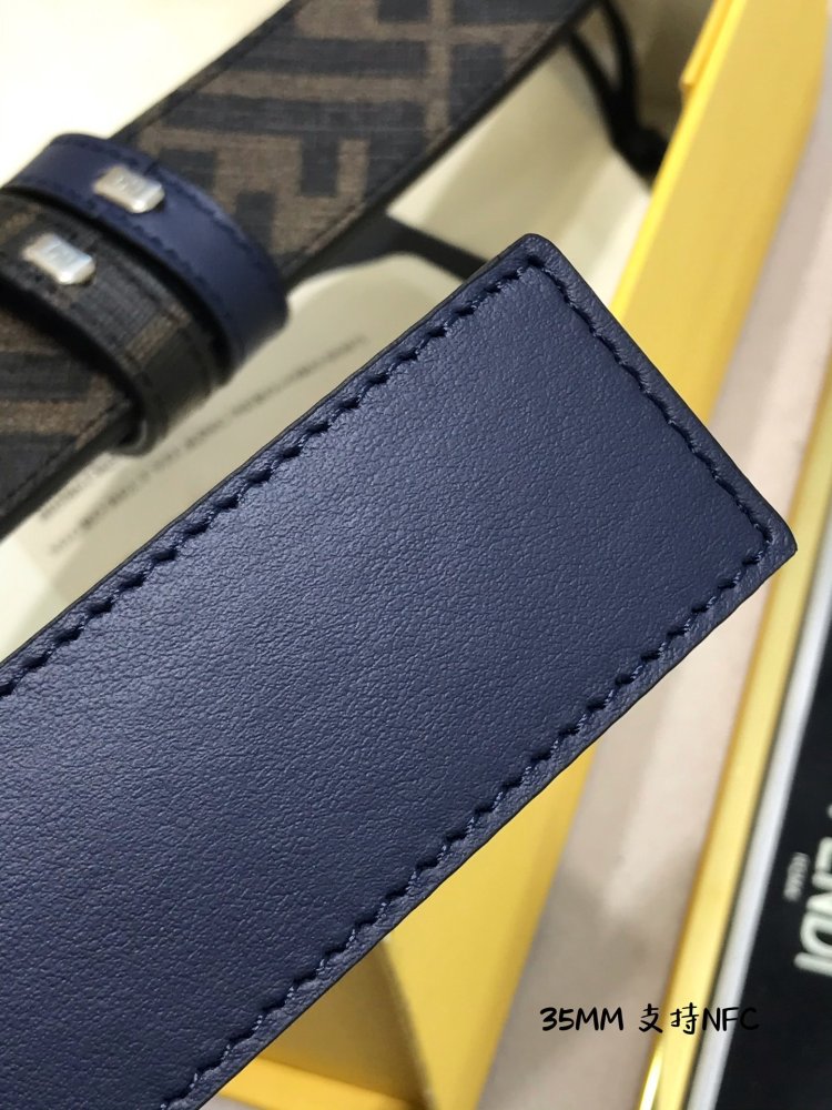 Ремень кожаный 35 мм фото 3