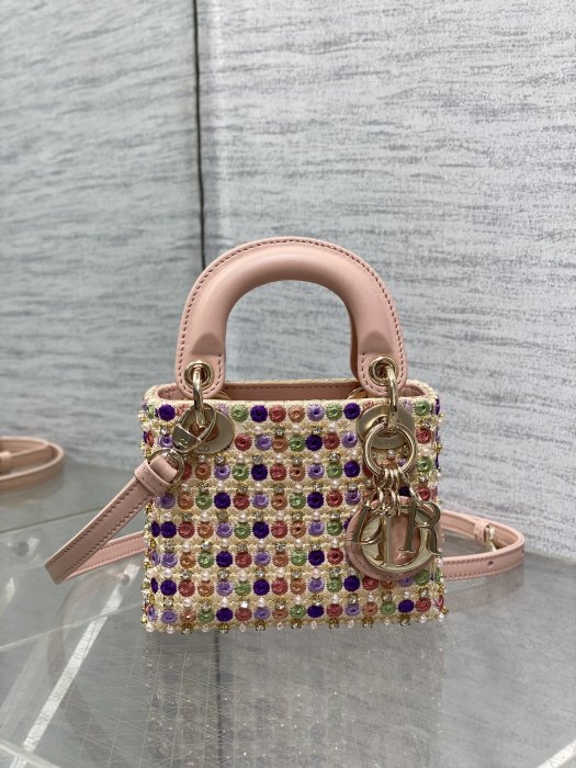 Сумка женская Lady Dior Micro 12 см фото 2