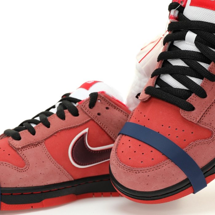 Sneakers ConcePts x Nike SB Dunk Low Red Lobster фото 8