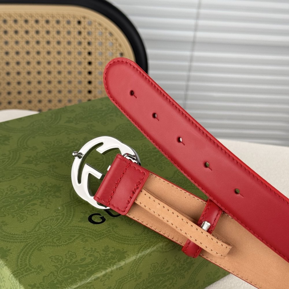 Belt leather 35 mm фото 4