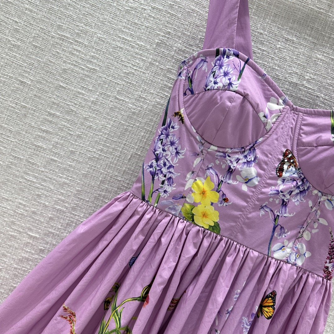 Платье весеннее с цветочным принтом фото 3